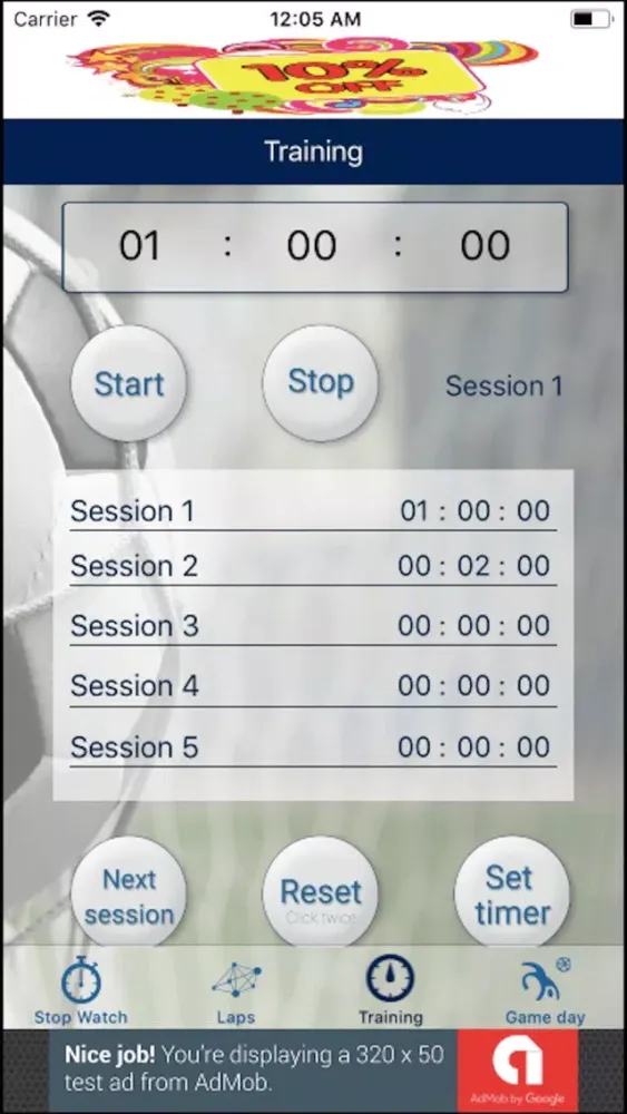 Stop Watch Lite應用截圖