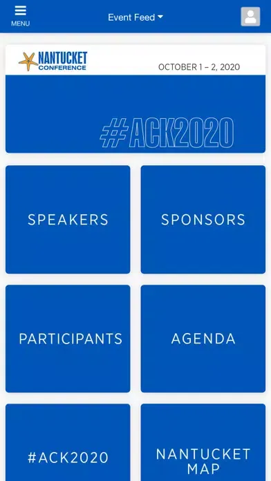 Screenshot di Nantucket Conference 2020