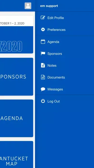 Screenshot di Nantucket Conference 2020