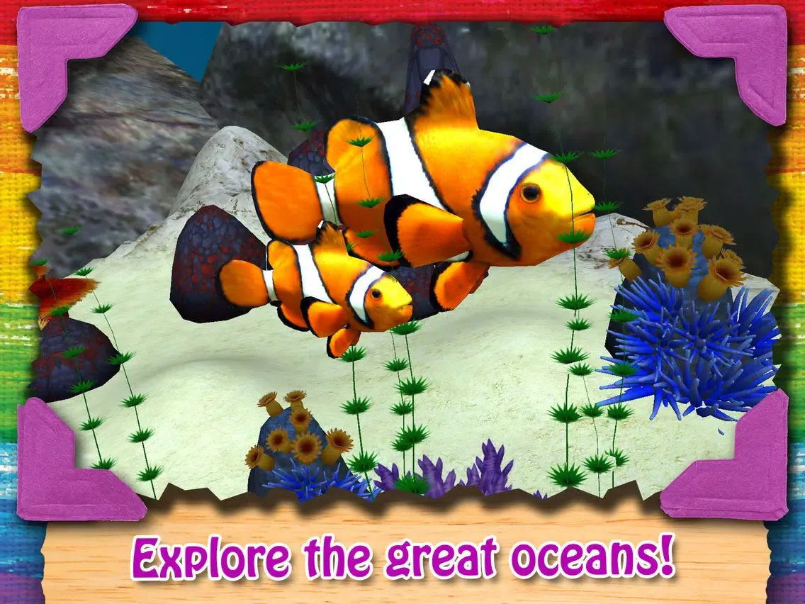 Paint My Zoo - Magic 3D Animal and Dinosaur Coloring iPad  스크린샷