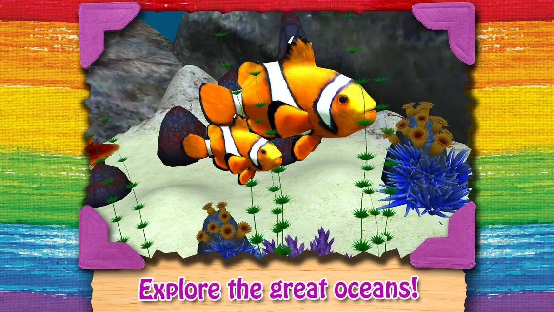 Paint My Zoo - Magic 3D Animal and Dinosaur Coloring 스크린샷