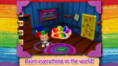 Capturas de tela do Paint and Play.