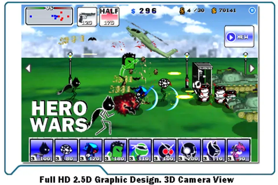Скриншоты Hero Wars : Lite