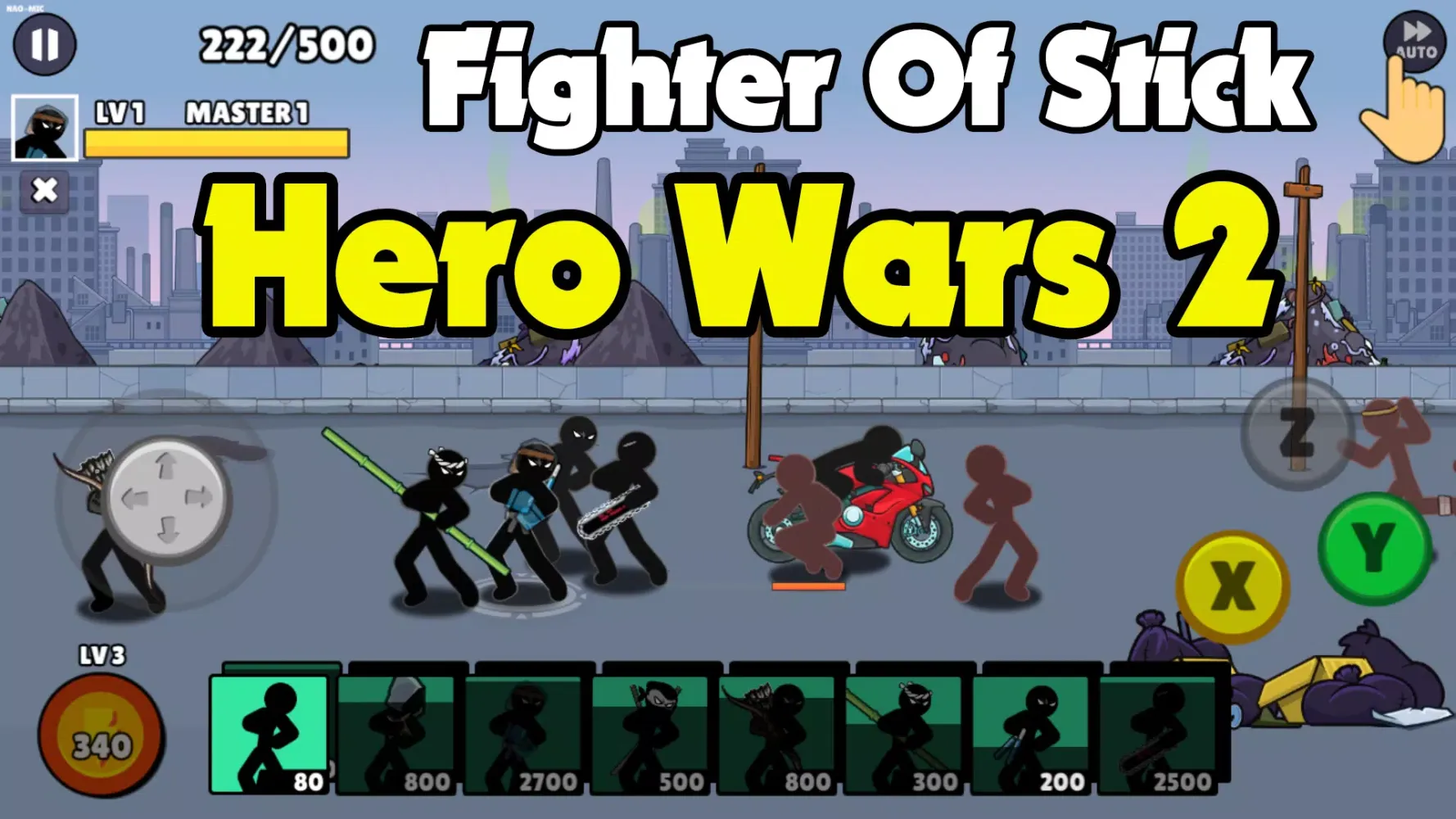 Hero Wars 2 Fighter Of Stick स्क्रीनशॉट