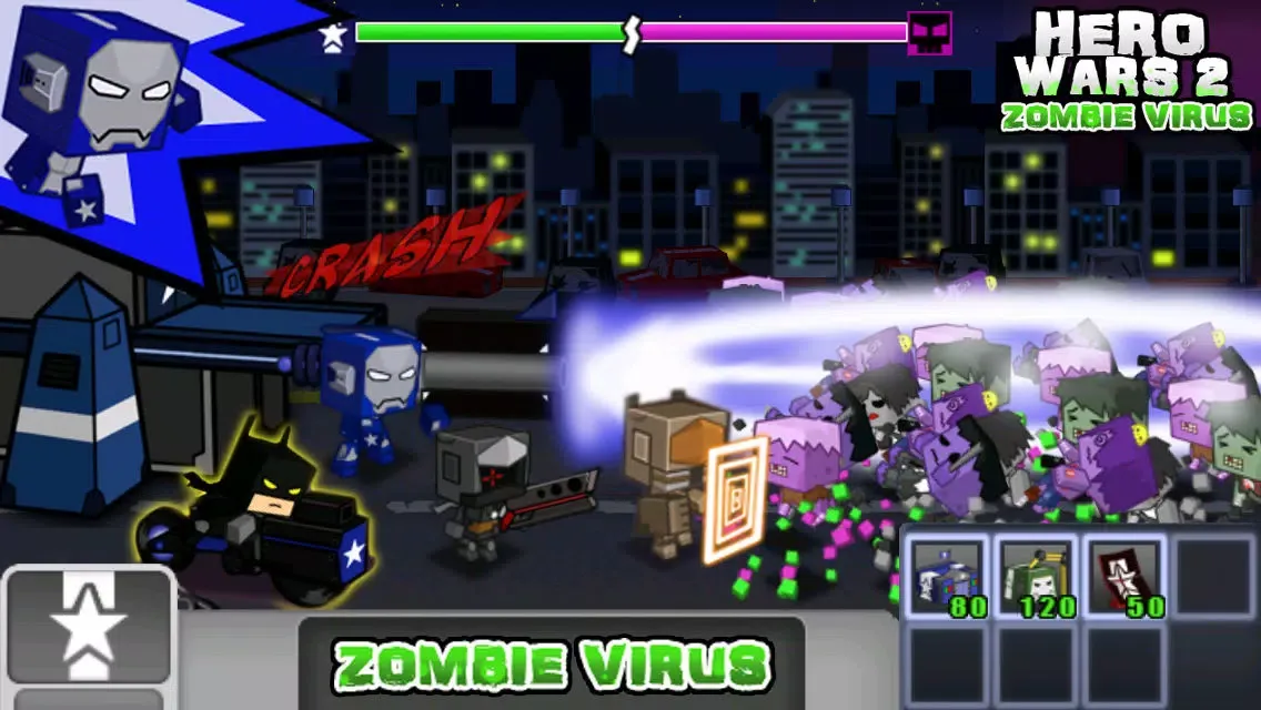 Hero Wars 2: Zombie Virus Z स्क्रीनशॉट