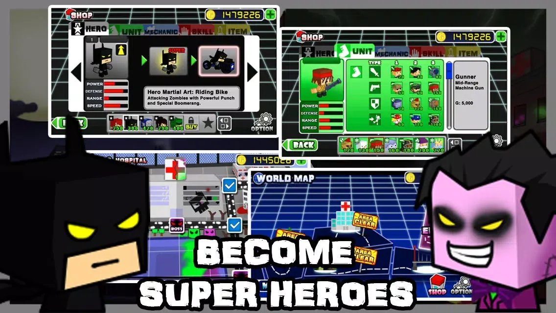 Hero Wars 2: Zombie Virus Z स्क्रीनशॉट