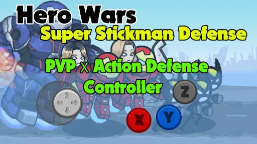 Capturas de tela do HERO WARS SuperStickmanDefense