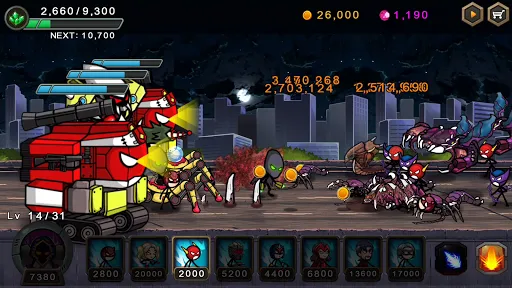 Capturas de tela do HERO WARS SuperStickmanDefense
