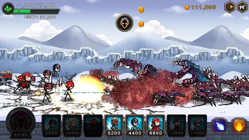 Capturas de tela do HERO WARS SuperStickmanDefense