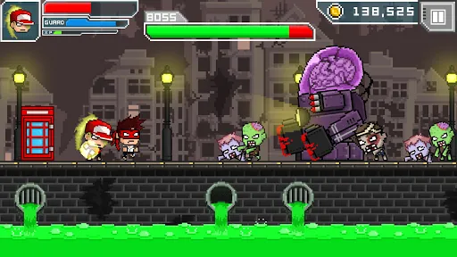 Tangkapan layar HERO-X: ZOMBIES!