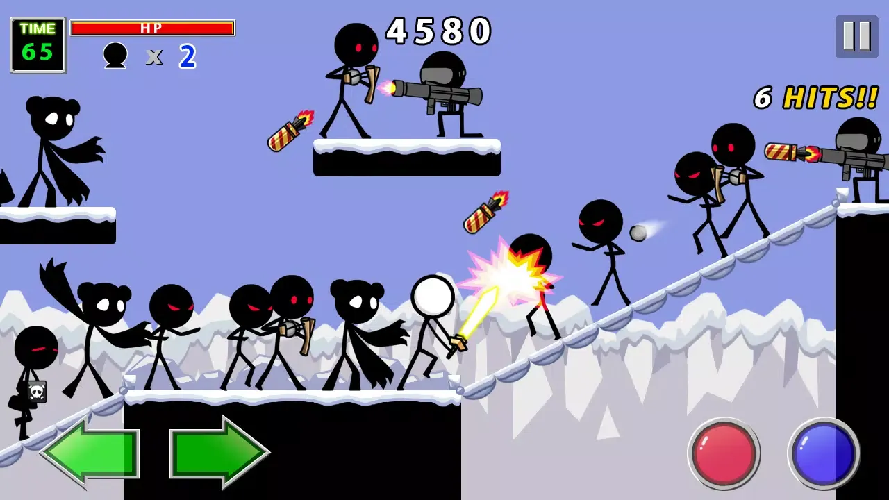 Zrzuty ekranu Stick Knight Run