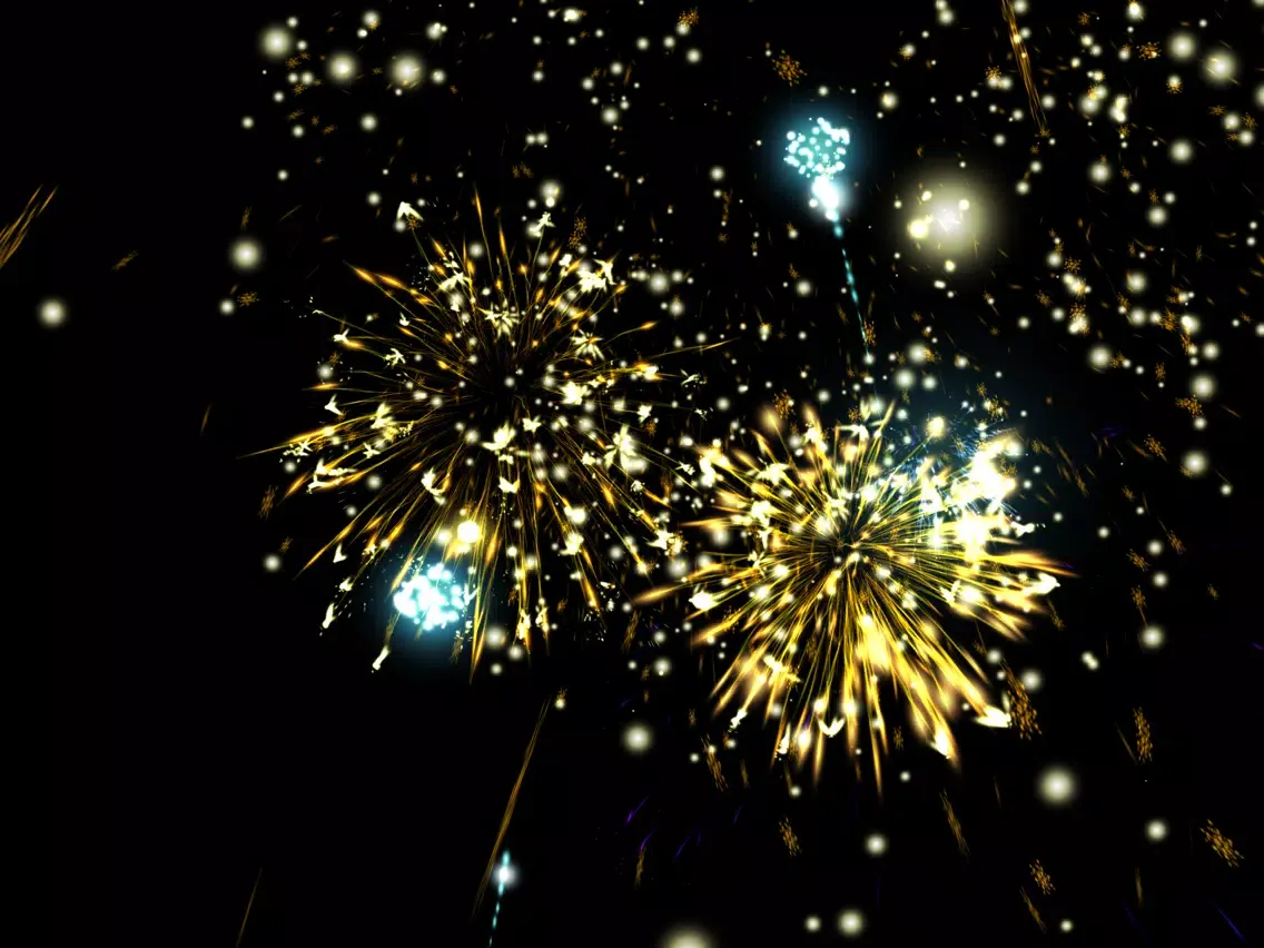 Tangkapan skrin a display of fireworks free iPad 