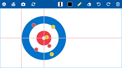 Capturas de pantalla de Curling Tactic Board