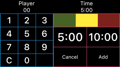 Capturas de tela do Field Hockey Scoreboard