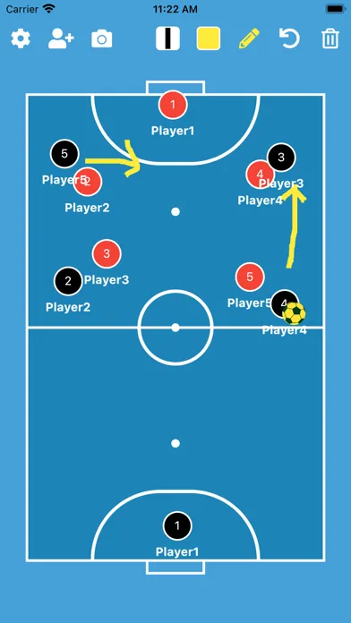 Futsal Tactic Board Ekran Görüntüleri