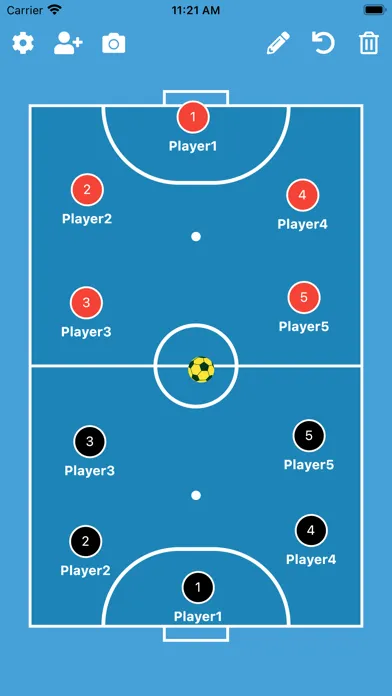 Futsal Tactic Board Ekran Görüntüleri