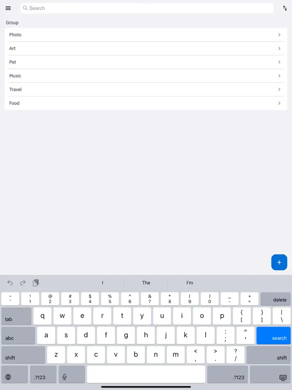 Tangkapan skrin Simple Hashtag Manager iPad 