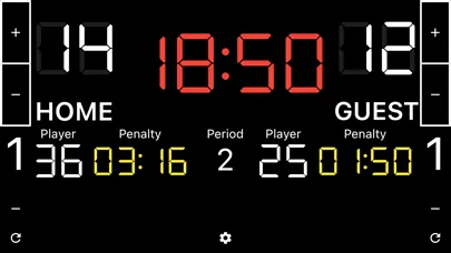 Simple Ice Hockey Scoreboard Ekran Görüntüleri