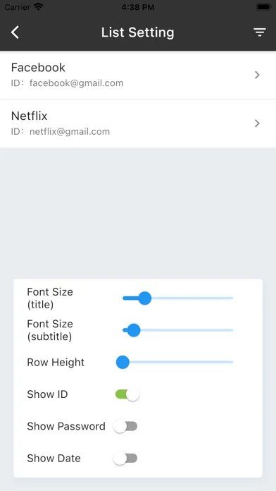 Zrzuty ekranu Password Notepad | P-Note