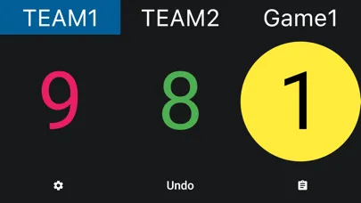 Simple Pickleball Scoreboard Screenshots