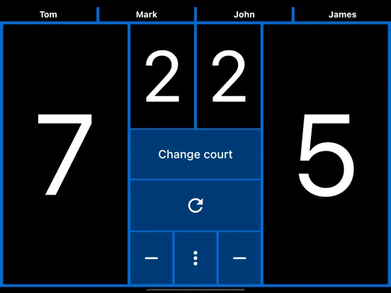 Captures d'écran de Ping-Pong Scoreboard iPad 