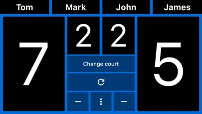 Captures d'écran de Ping-Pong Scoreboard