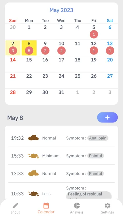 تصاویر Simple Poop Tracker