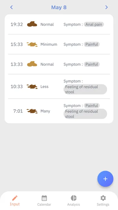 تصاویر Simple Poop Tracker