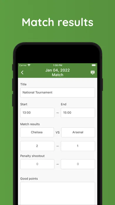 Soccer Schedule Planner Ekran Görüntüleri