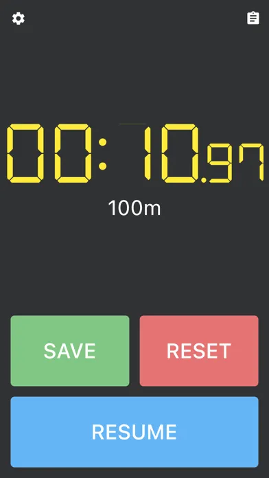 Capturas de pantalla de Sprint Timer - On Your Mark
