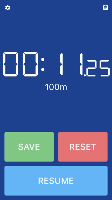 Capturas de pantalla de Sprint Timer - On Your Mark