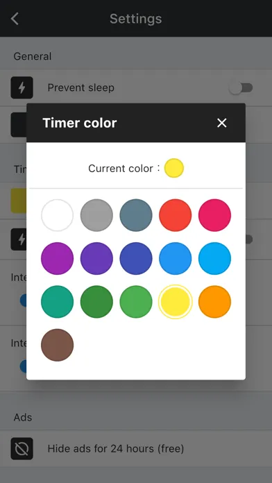 Capturas de pantalla de Sprint Timer - On Your Mark