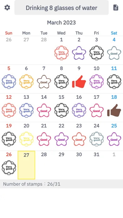 Simple Goal Calendar 스크린샷