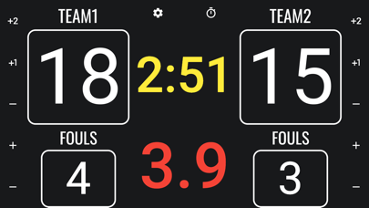 ภาพหน้าจอของ Simple 3x3 Scoreboard