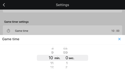 ภาพหน้าจอของ Simple 3x3 Scoreboard