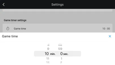 ภาพหน้าจอของ Simple 3x3 Scoreboard