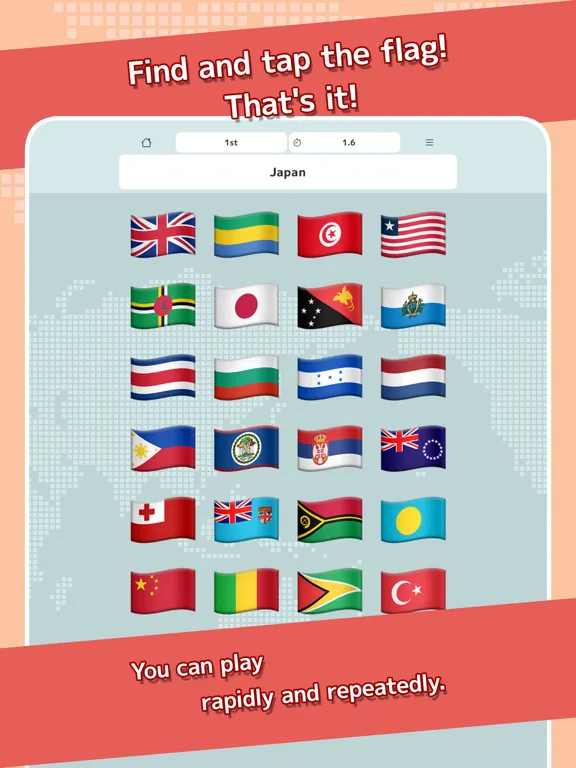 Zrzuty ekranu Flag Quiz Time Attack Pro iPad 