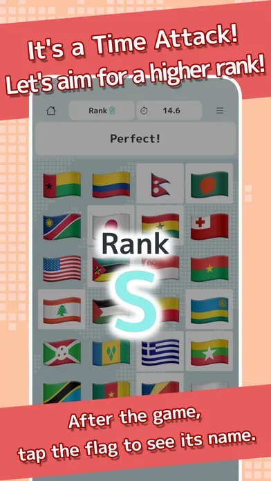 Zrzuty ekranu Flag Quiz Time Attack Pro