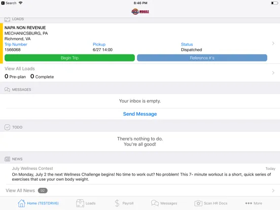 NAPA Mobile iPad  Screenshots