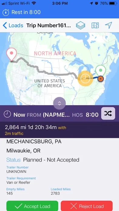 NAPA Mobile Screenshots