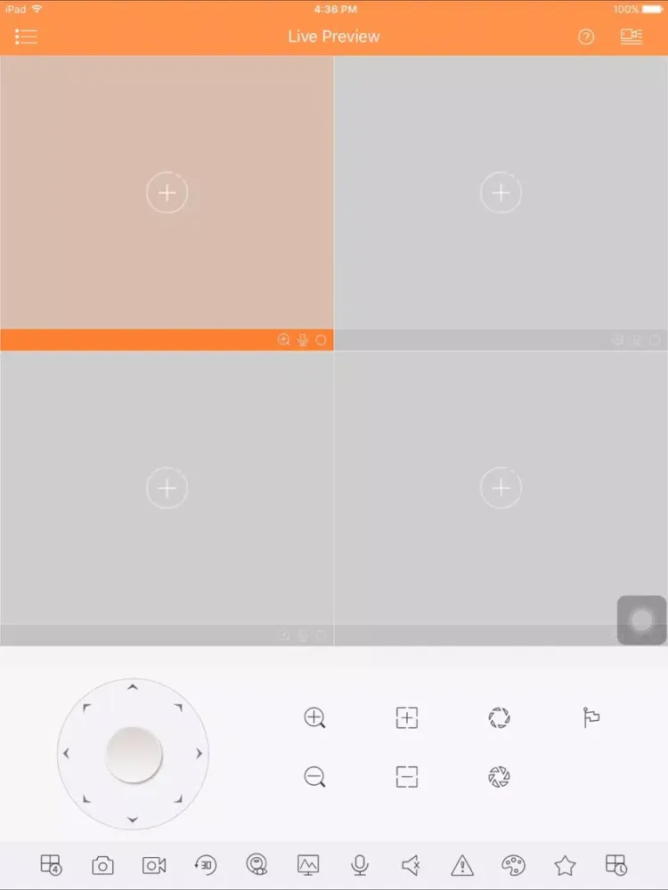 Capturas de pantalla de iSeeVideo IVR HD iPad 