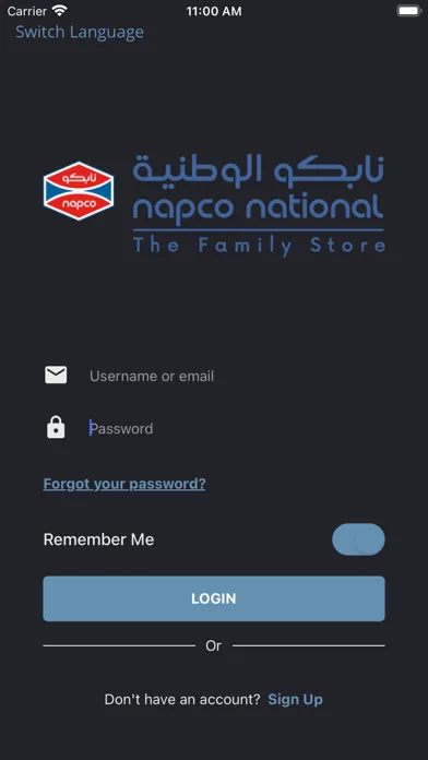 Ảnh chụp màn hình của NAPCO - The Family Store