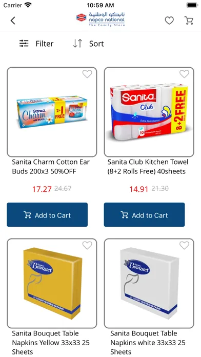Ảnh chụp màn hình của NAPCO - The Family Store