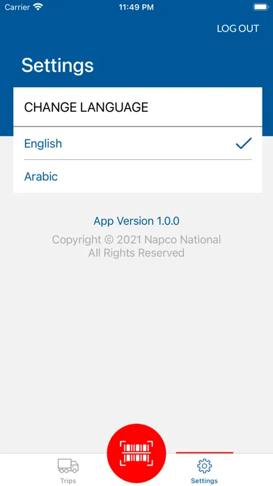 Tangkapan layar NAPCO TTN