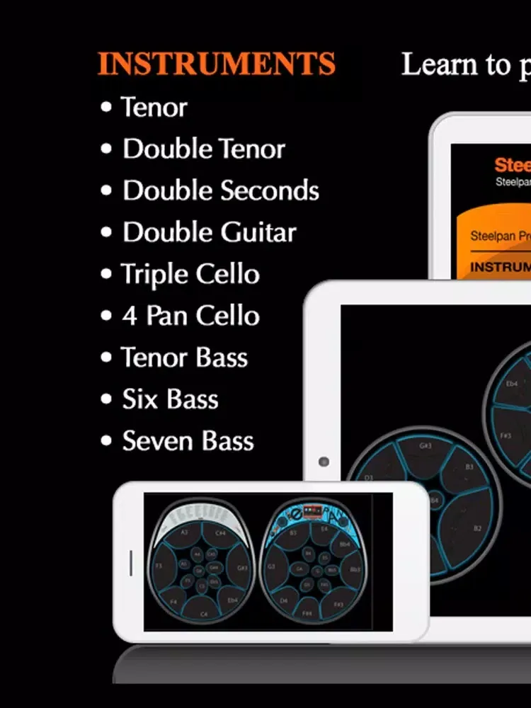 Скриншоты Steelpan App PRO iPad 