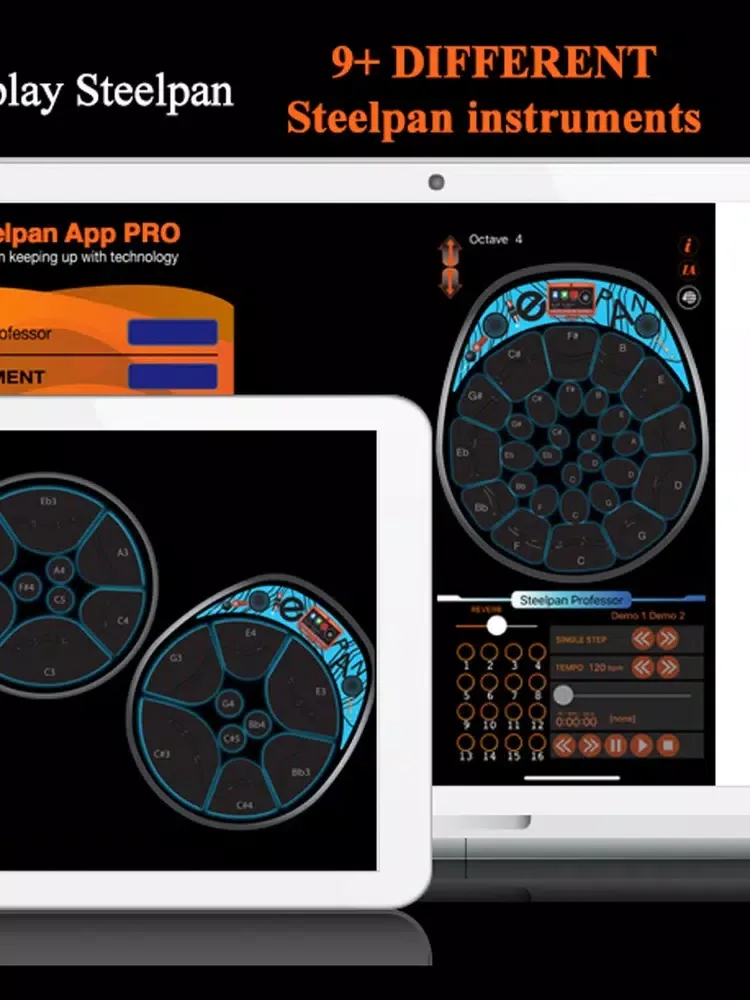 Скриншоты Steelpan App PRO iPad 