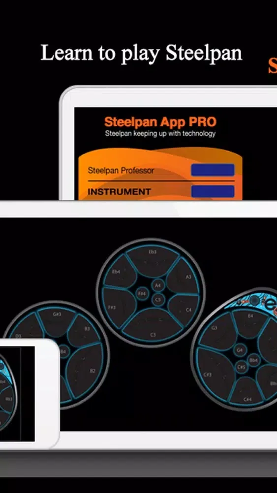 Скриншоты Steelpan App PRO