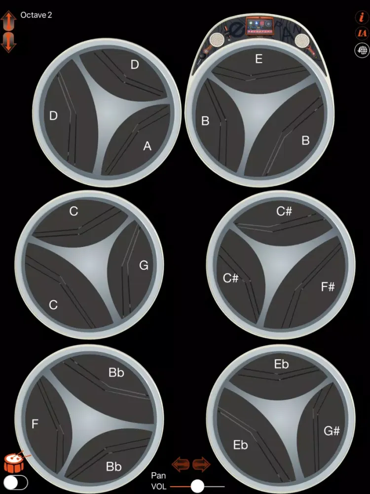 #1 Steelpan App GOLD iPad 应用截图