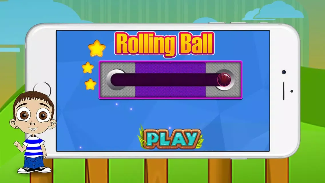 Capturas de pantalla de rolling ball game
