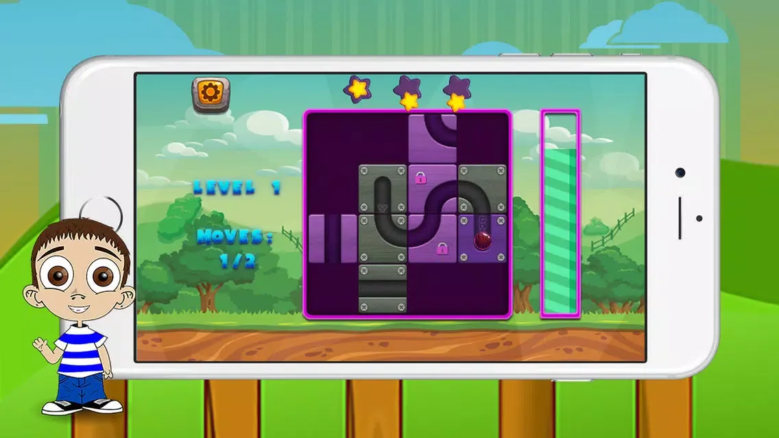 Capturas de pantalla de rolling ball game